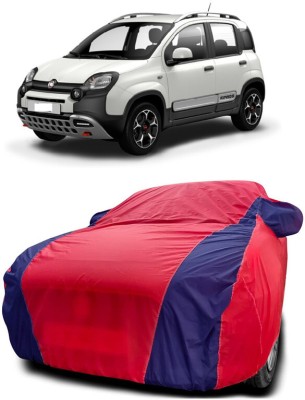 DIGGU Car Cover For Fiat Panda (With Mirror Pockets)(Red, Blue)