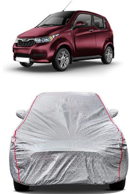 SUGASHRI Car Cover For Mahindra e2oPlus P6 (With Mirror Pockets)(Silver)