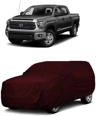 ANTOFY Car Cover For Toyota Tundra 5.7L V8 (With Mirror Pockets)(Maroon)
