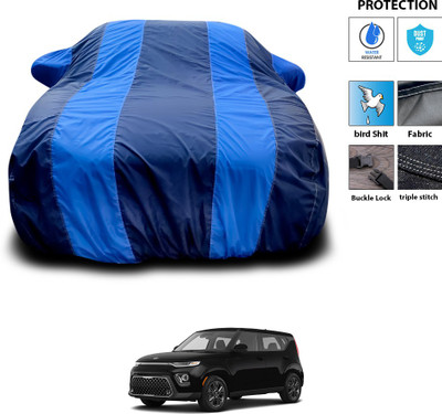 PAGORA Car Cover For Kia Soul (With Mirror Pockets)(Blue)