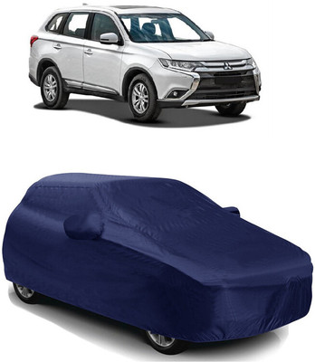 SUGASHRI Car Cover For Mitsubishi Outlander SUV (With Mirror Pockets)(Blue)