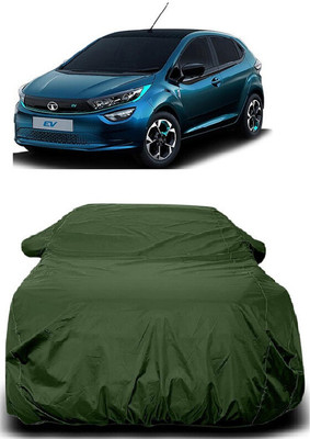 Autoprime Car Cover For Tata Altroz EV (With Mirror Pockets)(Green)