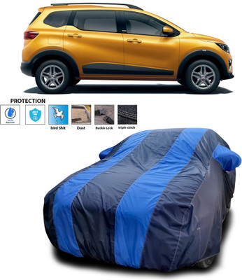 CODOKI Car Cover For Renault Triber (With Mirror Pockets)(Blue)