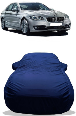 Wegather Car Cover For BMW 5 Series 525d Luxury Plus (With Mirror Pockets)(Blue)