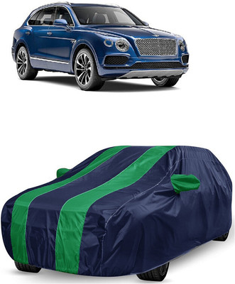 ANTOFY Car Cover For Bentley Bentayga V8 (With Mirror Pockets)(Green, Blue)