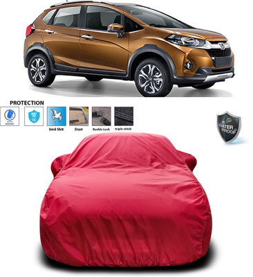 PAGORA Car Cover For Honda WRV (With Mirror Pockets)(Maroon)