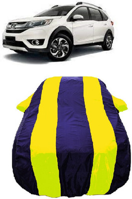 Wegather Car Cover For Honda BRV i-VTEC V MT Petrol (With Mirror Pockets)(Yellow)