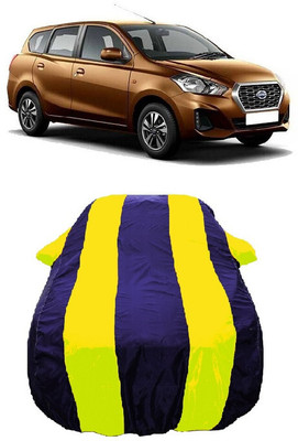 Wegather Car Cover For Datsun Go Plus T Option VDC Petrol (With Mirror Pockets)(Yellow)