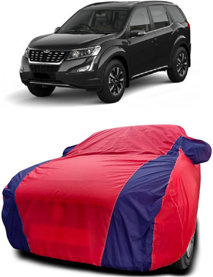Autoprime Car Cover For Mahindra XUV500 W9 AT Diesel (With Mirror Pockets)(Red, Blue)