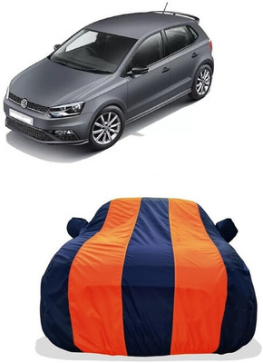 Tricway Car Cover For Volkswagen Polo GT TSI (With Mirror Pockets)(Orange)