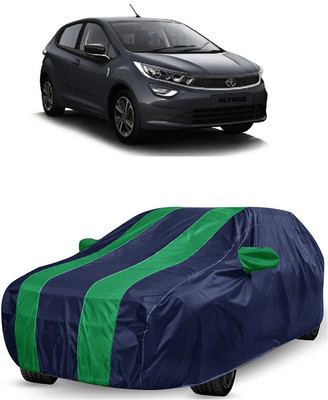 ANTOFY Car Cover For Tata Altroz XZ Option Diesel (With Mirror Pockets)(Green, Blue)