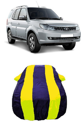Wegather Car Cover For Tata Safari Storme LX Diesel (With Mirror Pockets)(Yellow)