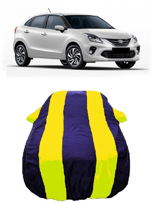 Wegather Car Cover For Toyota Glanza G Hybrid (With Mirror Pockets)(Yellow)