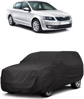ANTOFY Car Cover For Skoda Octavia 2.0i (With Mirror Pockets)(Grey)