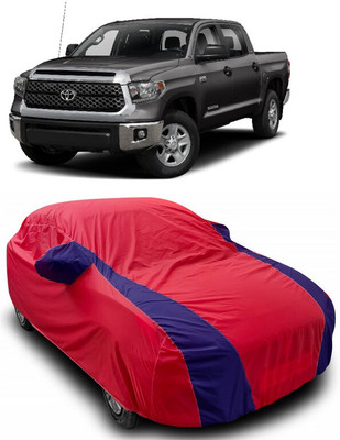 ANTOFY Car Cover For Toyota Tundra 5.7L V8 (With Mirror Pockets)(Red, Blue)