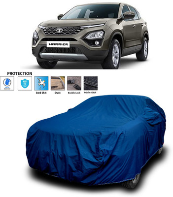 CODOKI Car Cover For Tata Harrier (With Mirror Pockets)(Blue)