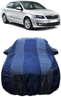 Wegather Car Cover For Skoda Octavia 1.8 TSI AT Style Petrol (With Mirror Pockets)(Grey)