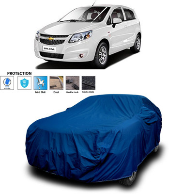 PAGORA Car Cover For Chevrolet UVA (With Mirror Pockets)(Blue)