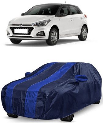 ANTOFY Car Cover For Hyundai Elite i20 Sportz Plus CVT Petrol (With Mirror Pockets)(Blue, Blue)
