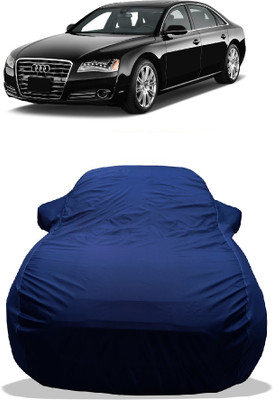 Wegather Car Cover For Audi A8 4E 4.2 TDI Quattro (With Mirror Pockets)(Blue)