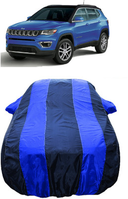 Wegather Car Cover For Jeep Compass 1.4 Limited Option (With Mirror Pockets)(Blue)