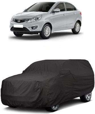 ANTOFY Car Cover For Tata Zest Revotron 1.2T XE Petrol (With Mirror Pockets)(Grey)