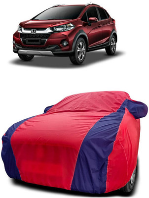 Autoprime Car Cover For Honda WRV Edge Edition i-DTEC S Diesel (With Mirror Pockets)(Red, Blue)
