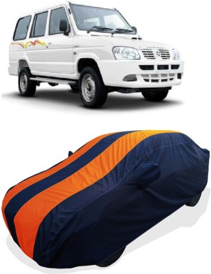 Coxtor Car Cover For ICML Extreme Xciter CRDFi 9Seater BSIII (With Mirror Pockets)(Orange)