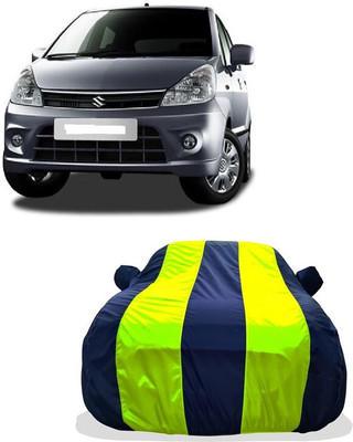 Tricway Car Cover For Maruti Suzuki Zen Estillo Non MPFI (With Mirror Pockets)(Yellow)