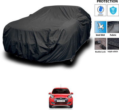 CODOKI Car Cover For Renault Pulse (With Mirror Pockets)(Black)