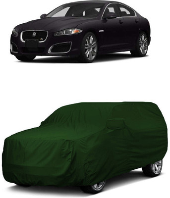 ANTOFY Car Cover For Jaguar XF R Supercharged 5.0 Litre V8 Petrol (With Mirror Pockets)(Green)