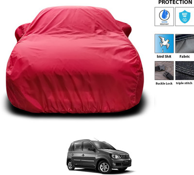 PAGORA Car Cover For Mahindra Quanto (With Mirror Pockets)(Maroon)