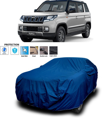 PAGORA Car Cover For Mahindra TUV300 (With Mirror Pockets)(Blue)