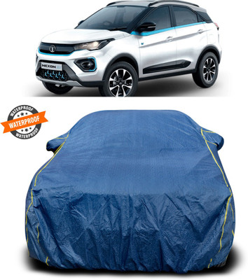 PAGORA Car Cover For Tata Nexon (With Mirror Pockets)(Blue)