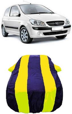 Wegather Car Cover For Hyundai Getz Prime (With Mirror Pockets)(Yellow)