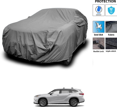 PAGORA Car Cover For Toyota Highlander (With Mirror Pockets)(Grey)