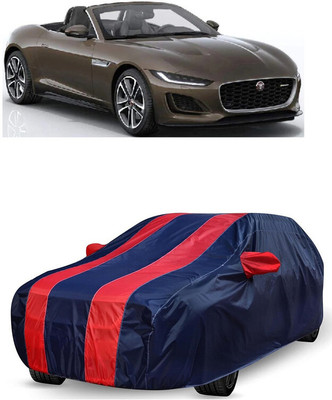 ANTOFY Car Cover For Jaguar F-Type Convertible R-Dynamic 2.0 Petrol (With Mirror Pockets)(Red, Blue)