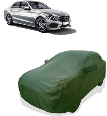 Tricway Car Cover For Mercedes Benz C-Class C180 (With Mirror Pockets)(Green)