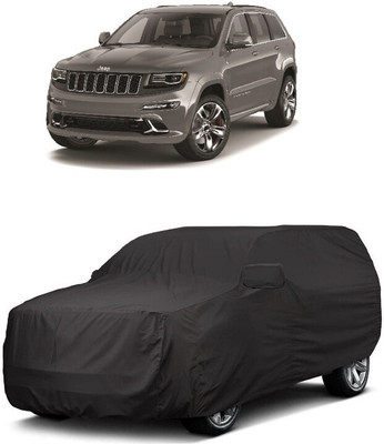 ANTOFY Car Cover For Jeep Grand Cherokee Summit Petrol (With Mirror Pockets)(Grey)