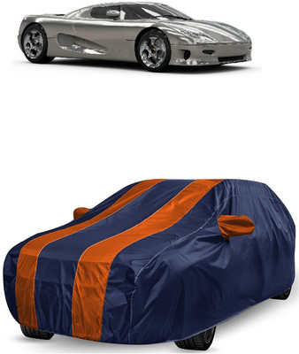 ANTOFY Car Cover For Koenigsegg CC8S 4.7L V8 (With Mirror Pockets)(Orange, Blue)