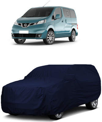 ANTOFY Car Cover For Nissan Evalia XL Option (With Mirror Pockets)(Blue)