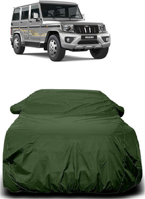 Autoprime Car Cover For Mahindra Bolero (With Mirror Pockets)(Green)