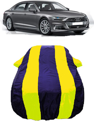 Wegather Car Cover For Audi A8 L 50 TDI Quattro (With Mirror Pockets)(Yellow)