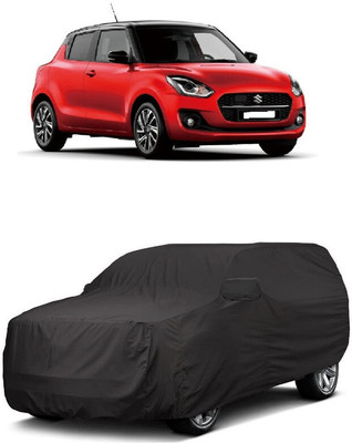 ANTOFY Car Cover For Maruti Suzuki Swift AMT VXI Petrol (With Mirror Pockets)(Grey)