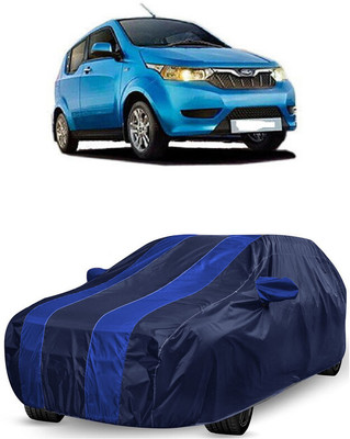 ANTOFY Car Cover For Mahindra e2oPlus P4 (With Mirror Pockets)(Blue, Blue)