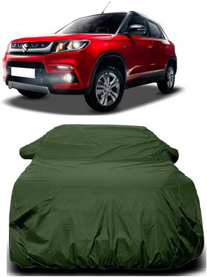 Autoprime Car Cover For Maruti Suzuki Grand Vitara ZDi Plus Dual Tone (With Mirror Pockets)(Green)