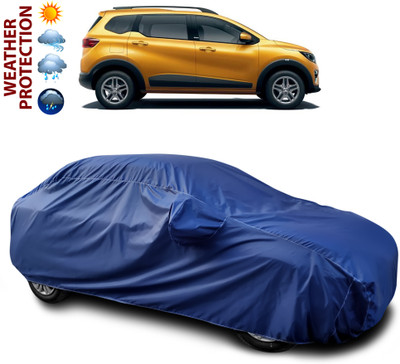 CODOKI Car Cover For Renault Triber (With Mirror Pockets)(Blue)