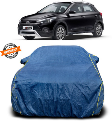 PAGORA Car Cover For Hyundai i20 Active (With Mirror Pockets)(Blue)