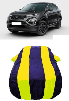 Wegather Car Cover For Tata Harrier XZ Plus Dark Edition Diesel (With Mirror Pockets)(Yellow)