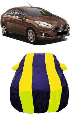 Wegather Car Cover For Ford Fiesta EX (With Mirror Pockets)(Yellow)